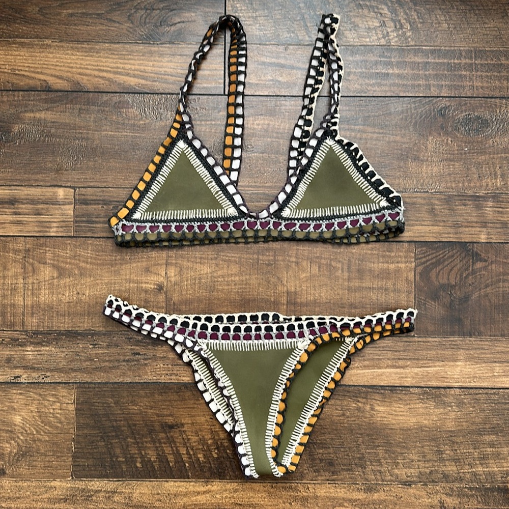 Olive Green Kiini Bikini